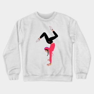 Yoga Girl Crewneck Sweatshirt